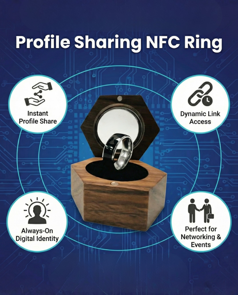 NFC review card for local businesses