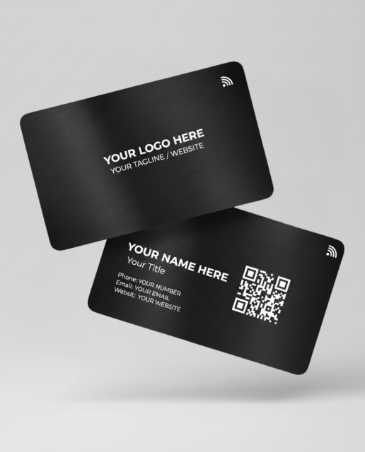 NFC social profile keychain