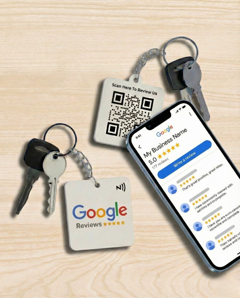 NFC ring for Google reviews