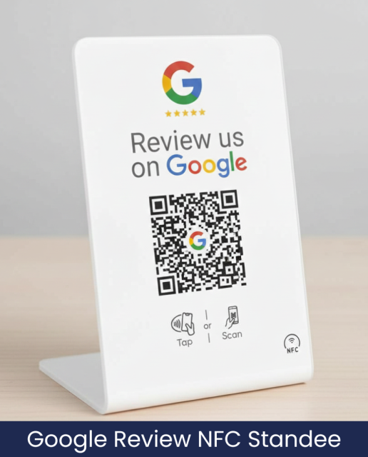 Google Review NFC Standee