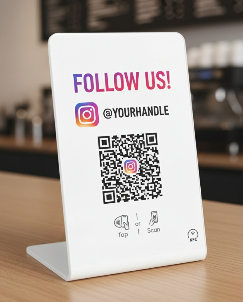 Social Media NFC Standee in Pune