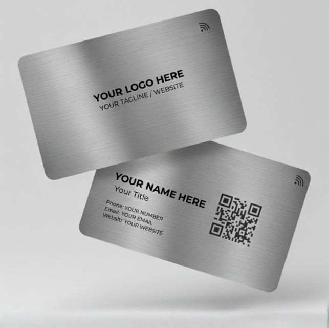 NFC keychain for social media
